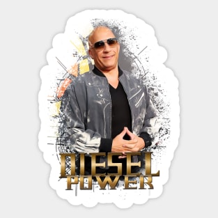 Vin Diesel / High Quality Digital Art Print - 117211142 Sticker